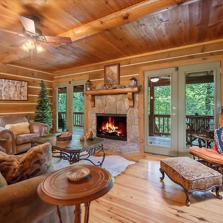 Waterfront Mountain Cabin With Hot Tub Villa Blue Ridge Eksteriør billede