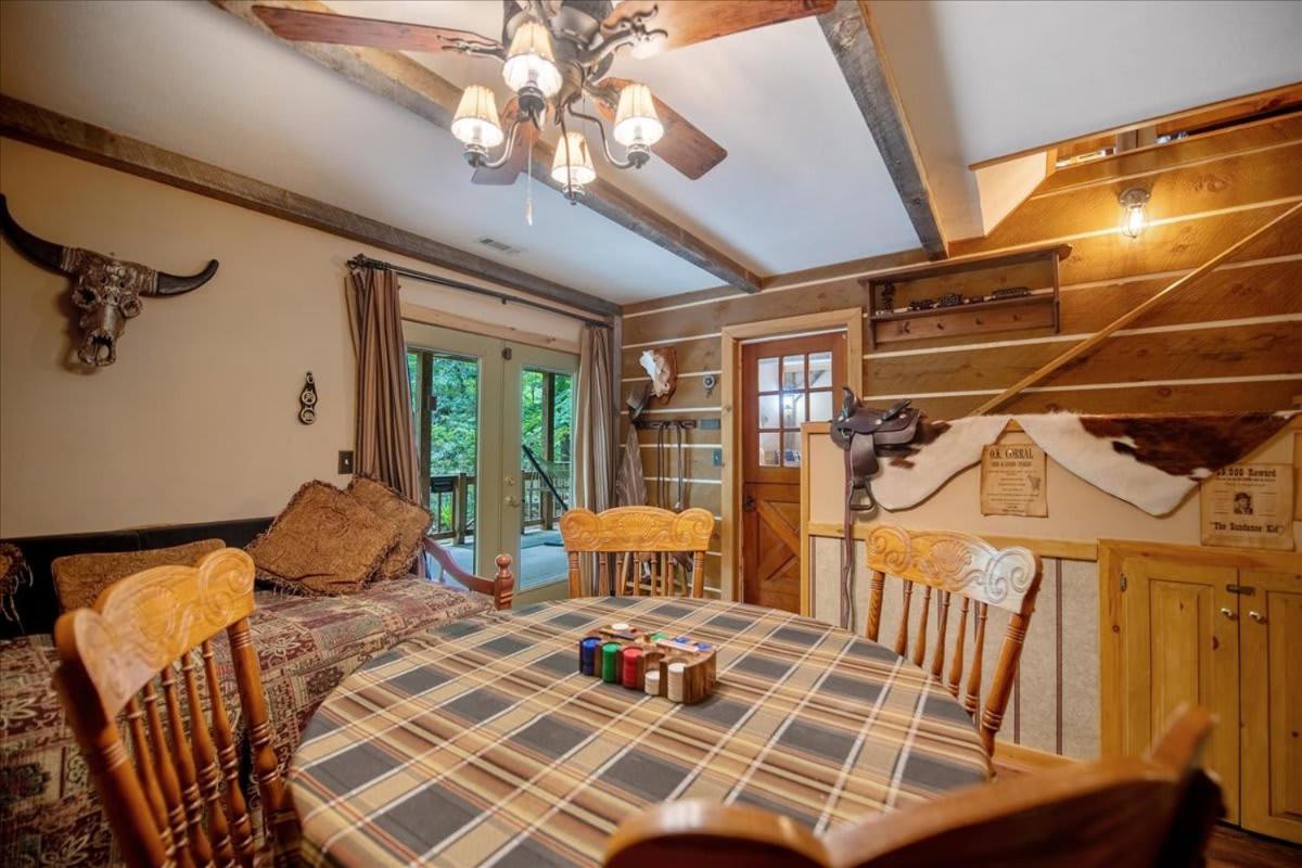 Waterfront Mountain Cabin With Hot Tub Villa Blue Ridge Eksteriør billede