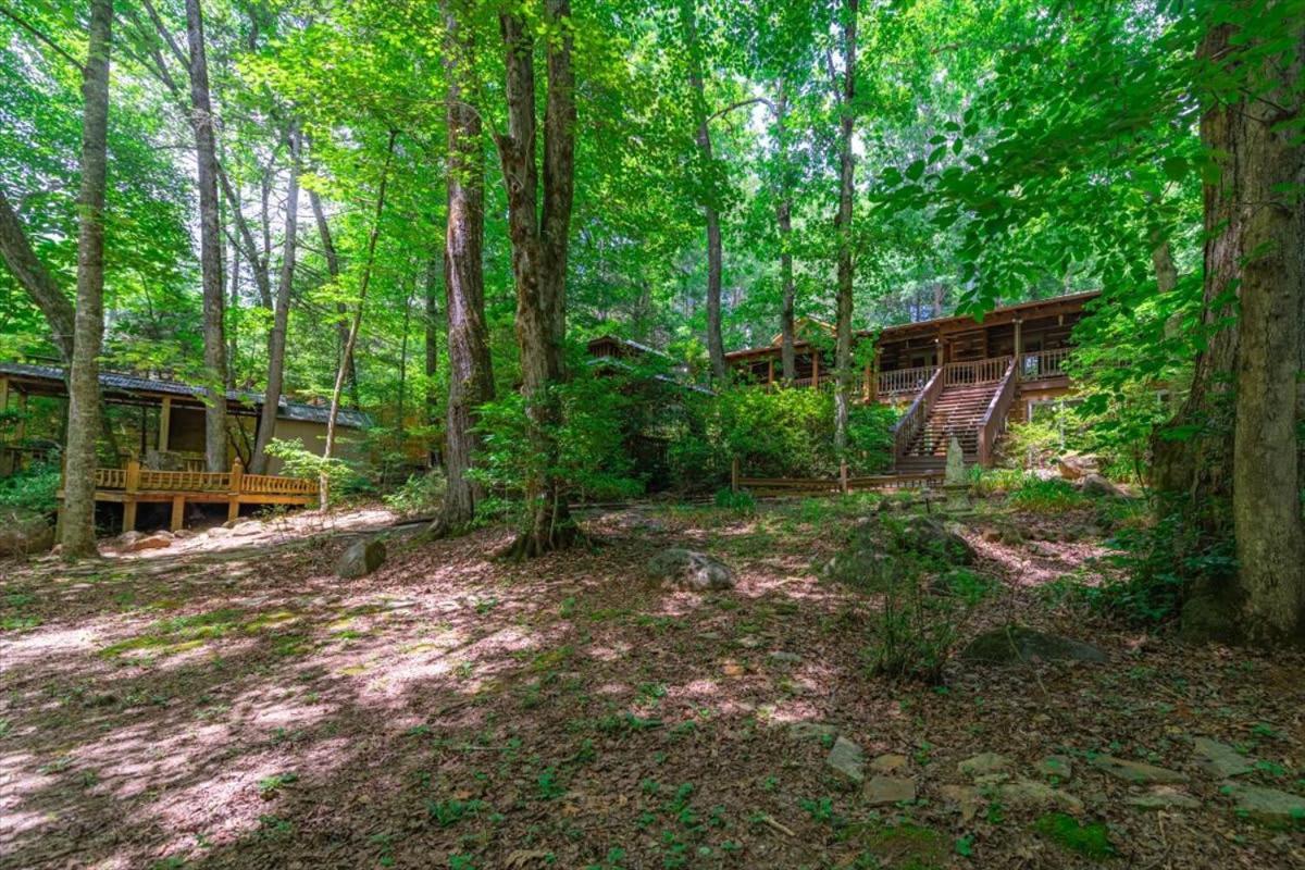 Waterfront Mountain Cabin With Hot Tub Villa Blue Ridge Eksteriør billede