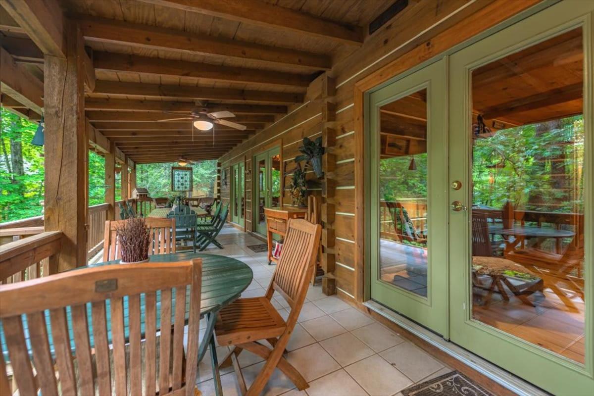 Waterfront Mountain Cabin With Hot Tub Villa Blue Ridge Eksteriør billede