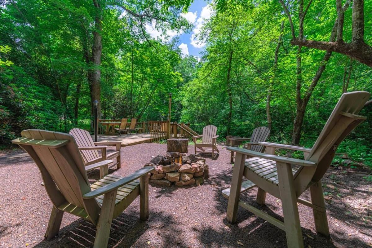 Waterfront Mountain Cabin With Hot Tub Villa Blue Ridge Eksteriør billede