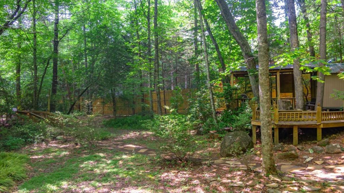 Waterfront Mountain Cabin With Hot Tub Villa Blue Ridge Eksteriør billede