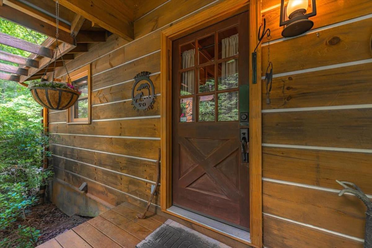 Waterfront Mountain Cabin With Hot Tub Villa Blue Ridge Eksteriør billede