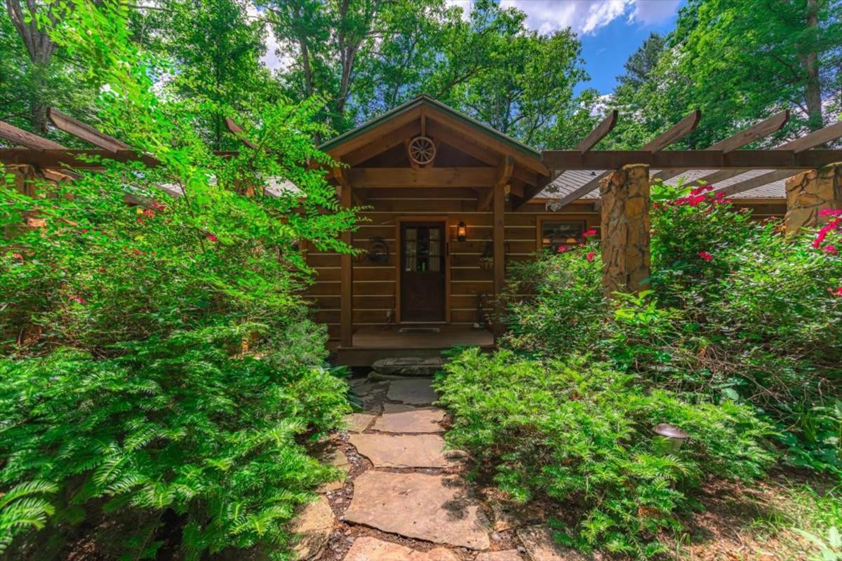 Waterfront Mountain Cabin With Hot Tub Villa Blue Ridge Eksteriør billede