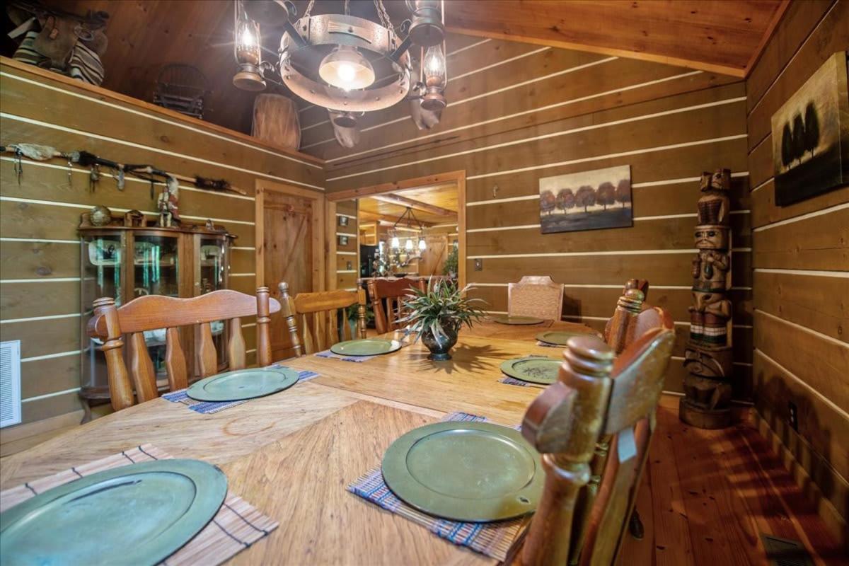 Waterfront Mountain Cabin With Hot Tub Villa Blue Ridge Eksteriør billede