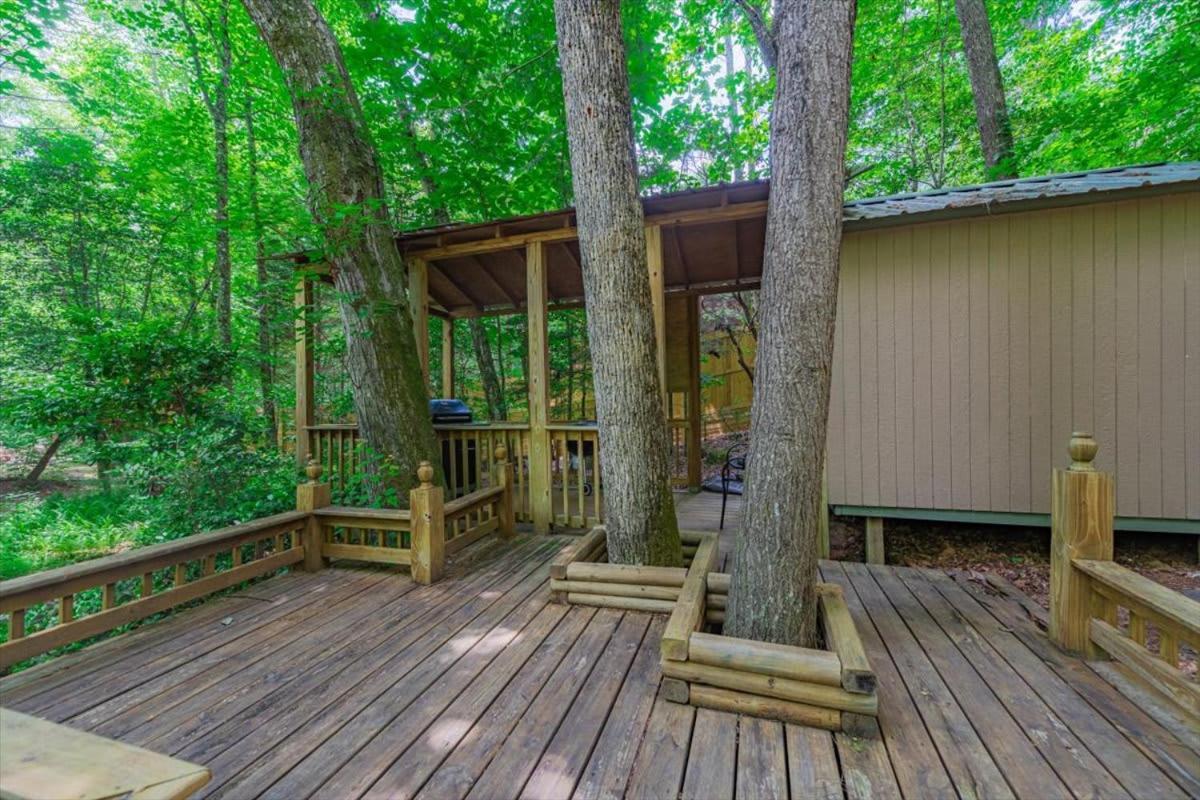 Waterfront Mountain Cabin With Hot Tub Villa Blue Ridge Eksteriør billede